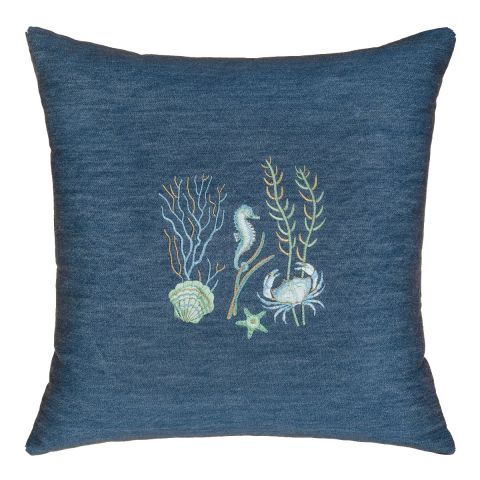 Aaron Denim Decorative Pillow Cover