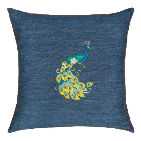 Penelope Denim Decorative Pillow Cover