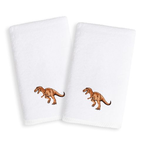 Linum Kids Dinosaur Embroidered Towel