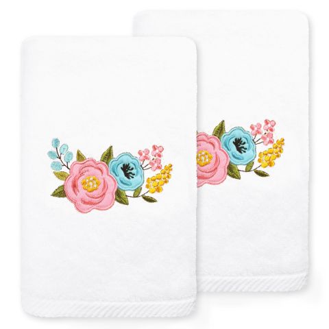 Primavera Embroidered Towel